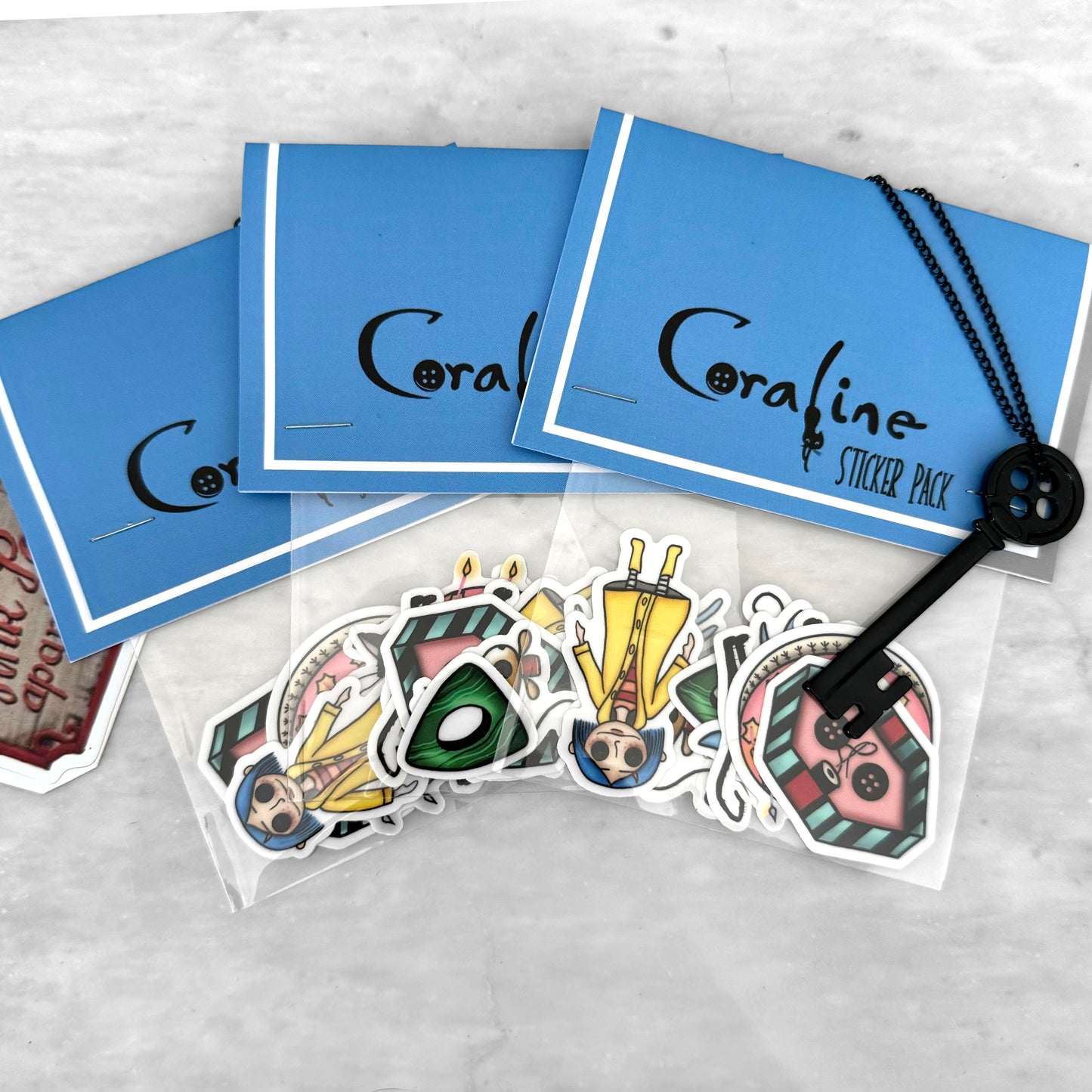 NEW! Coraline Sticker Pack