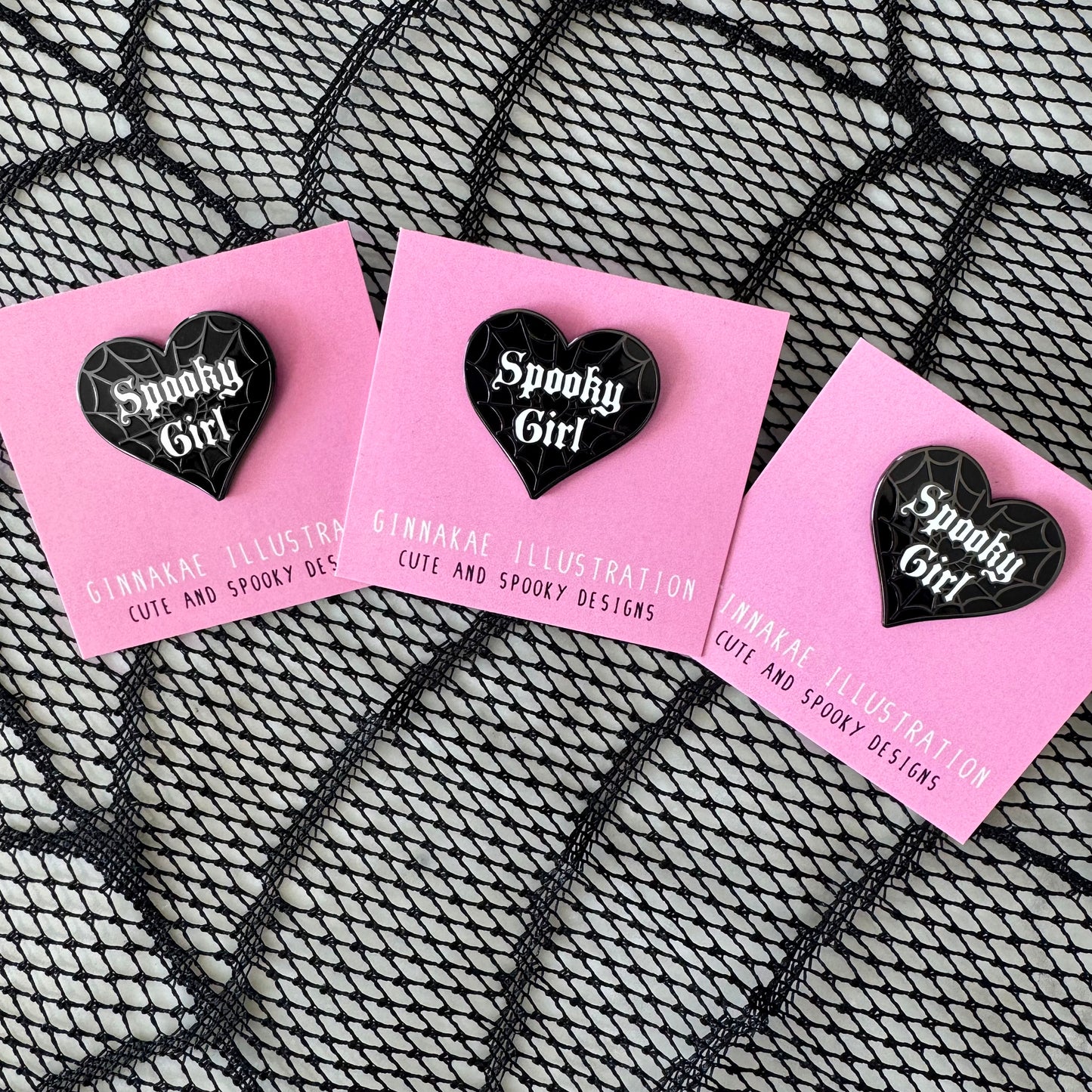 NEW! Spooky Girl Pin