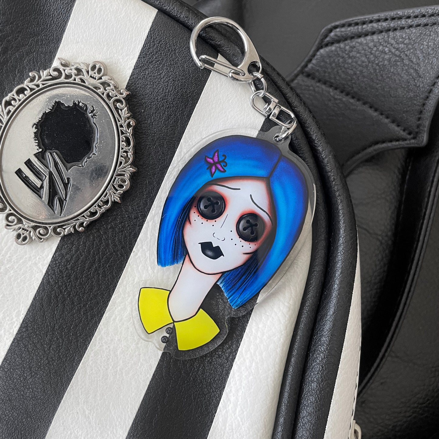 Spooky Girl Key Chains