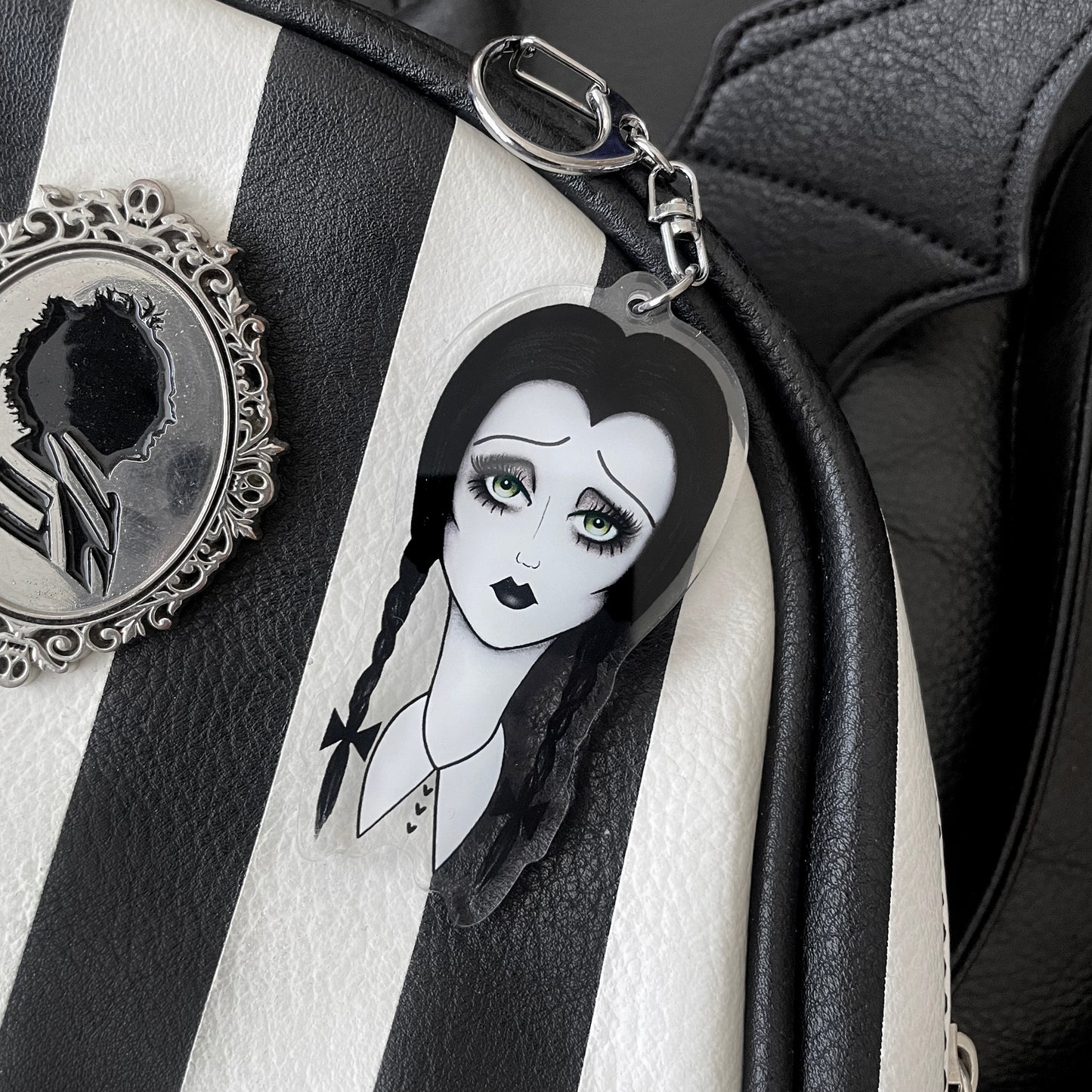 Spooky Girl Key Chains