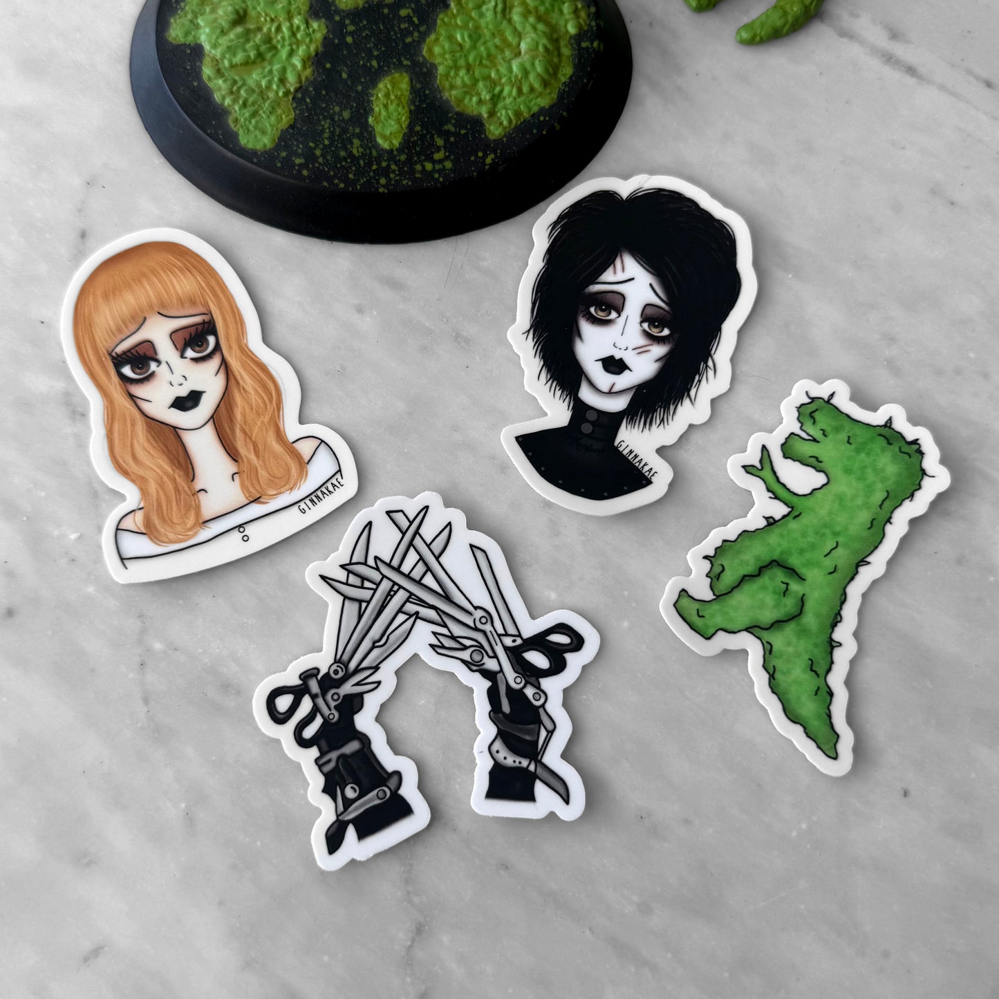 NEW! Scissorhands Sticker Pack