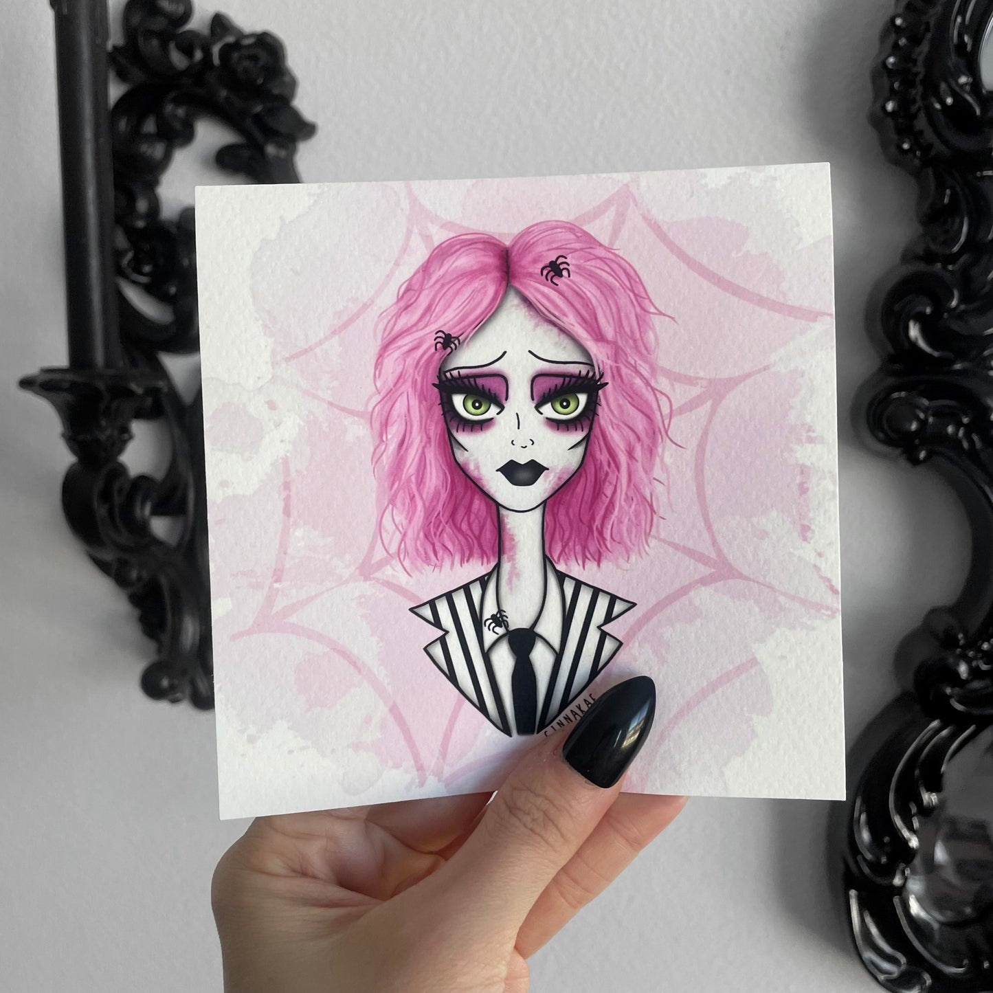 NEW! Pink BeetleBabe Print + Sticker