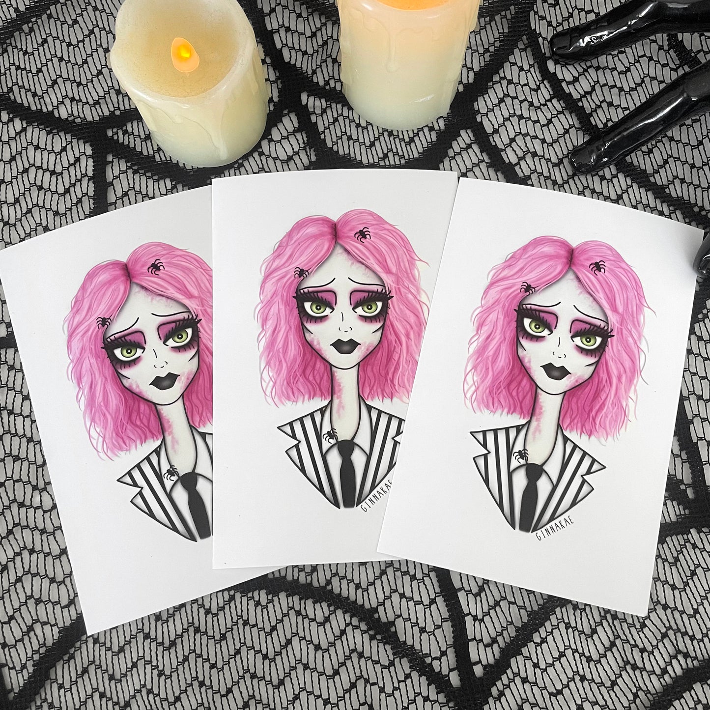 NEW! Pink BeetleBabe Print + Sticker