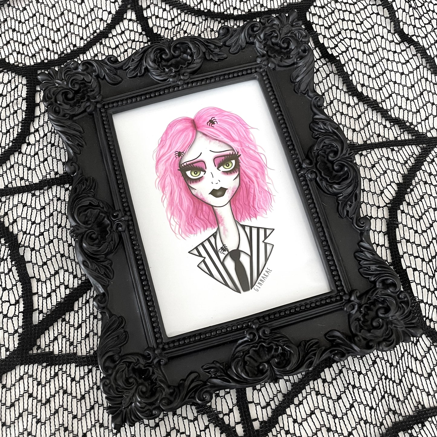 Pink BeetleBabe Print + Sticker