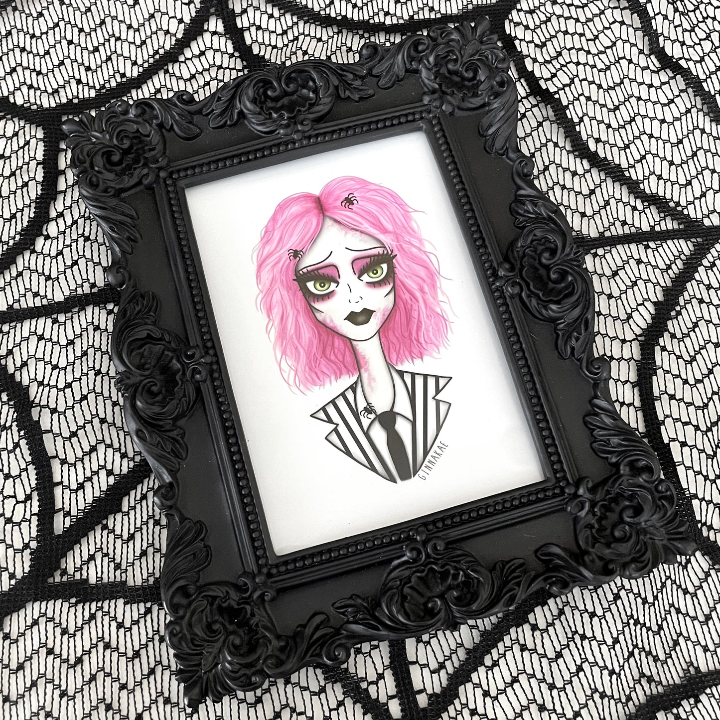 NEW! Pink BeetleBabe Print + Sticker