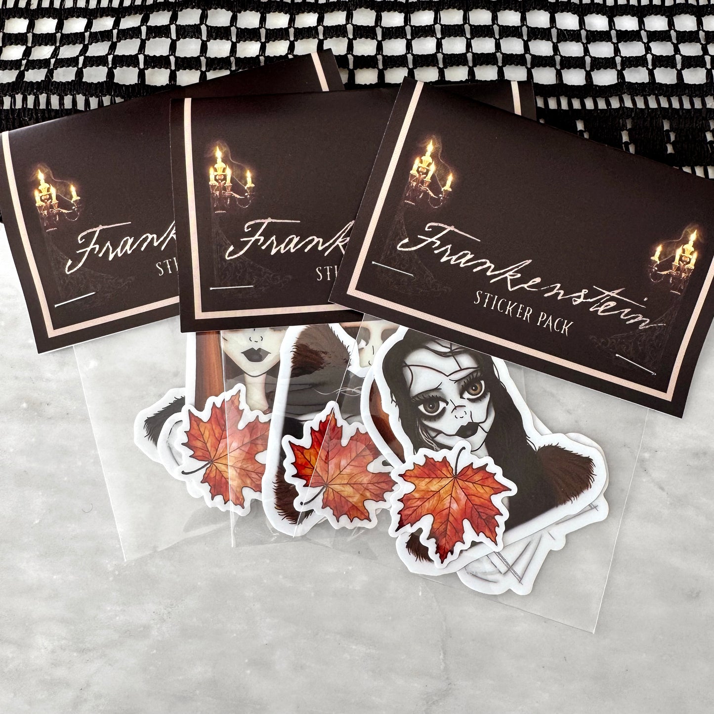 NEW! Frankenstein Sticker Pack