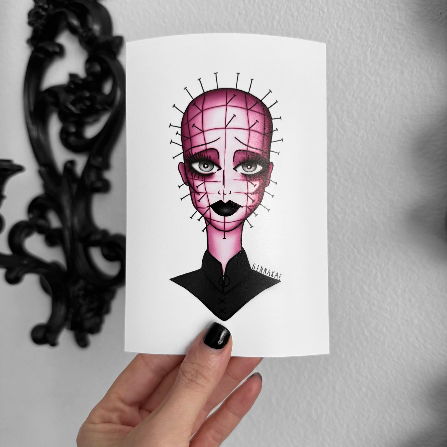 Pink Pinhead Print