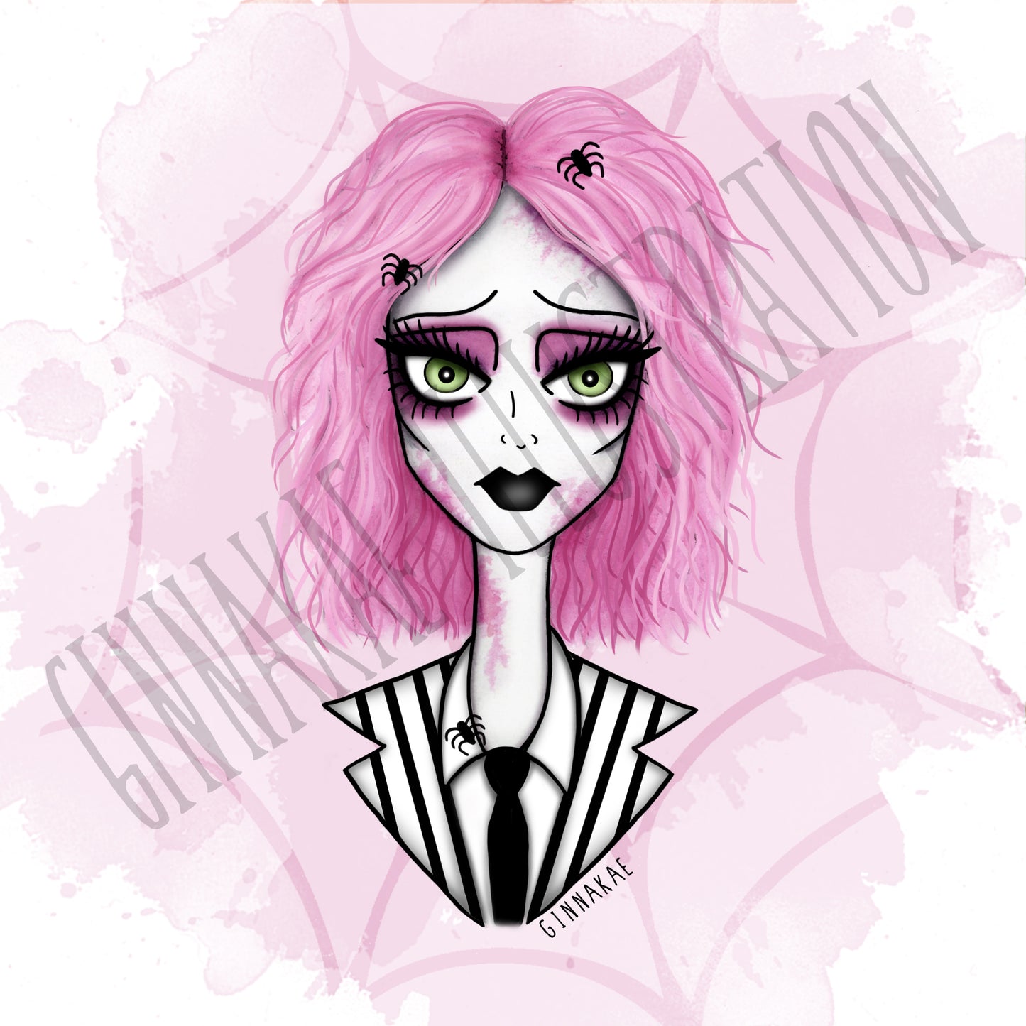 NEW! Pink BeetleBabe Print + Sticker