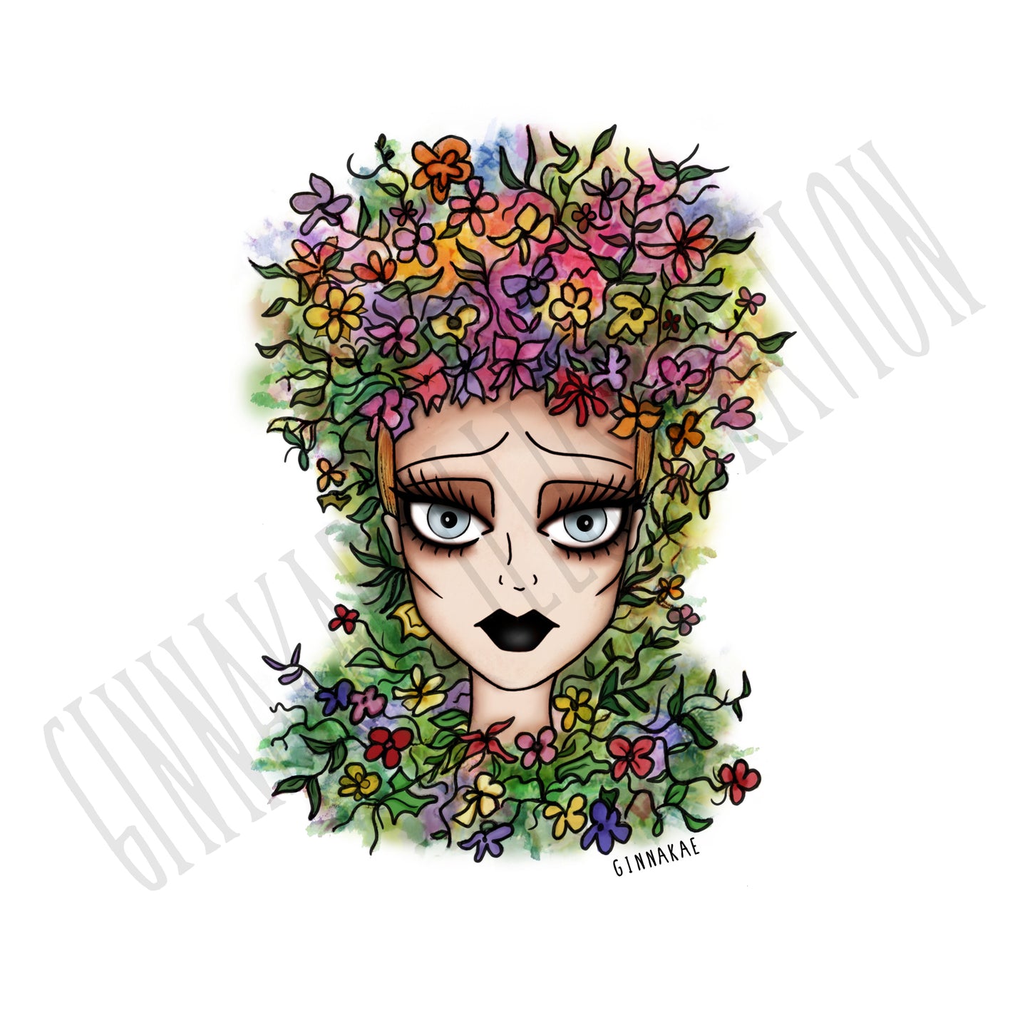 May Queen Print + Sticker