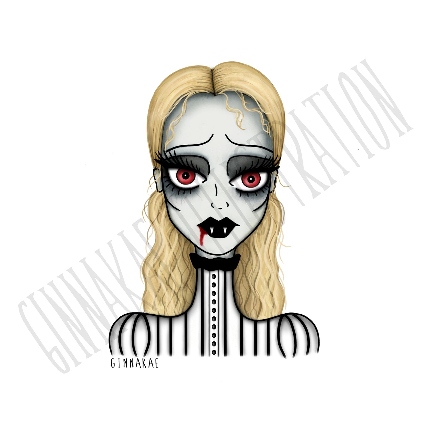 Vamp Babe Print + Sticker
