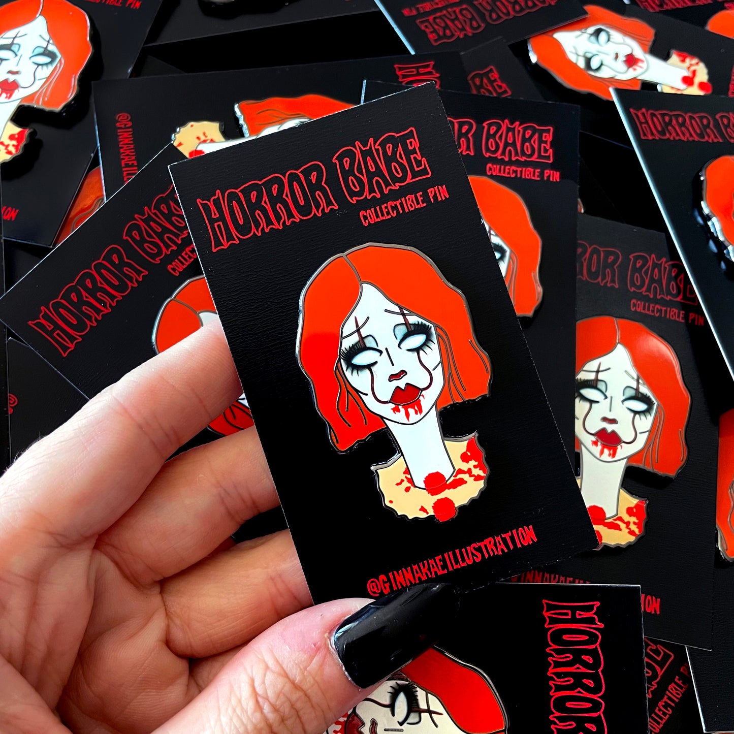 Clown Babe Pin