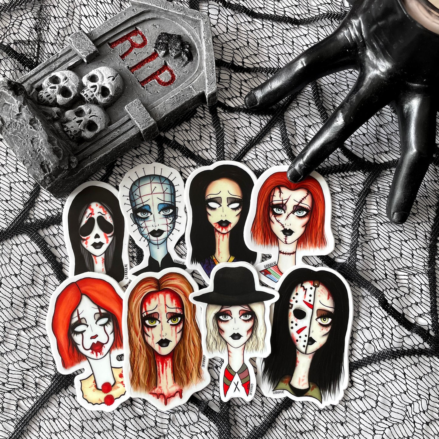 Horror Babes Sticker Pack