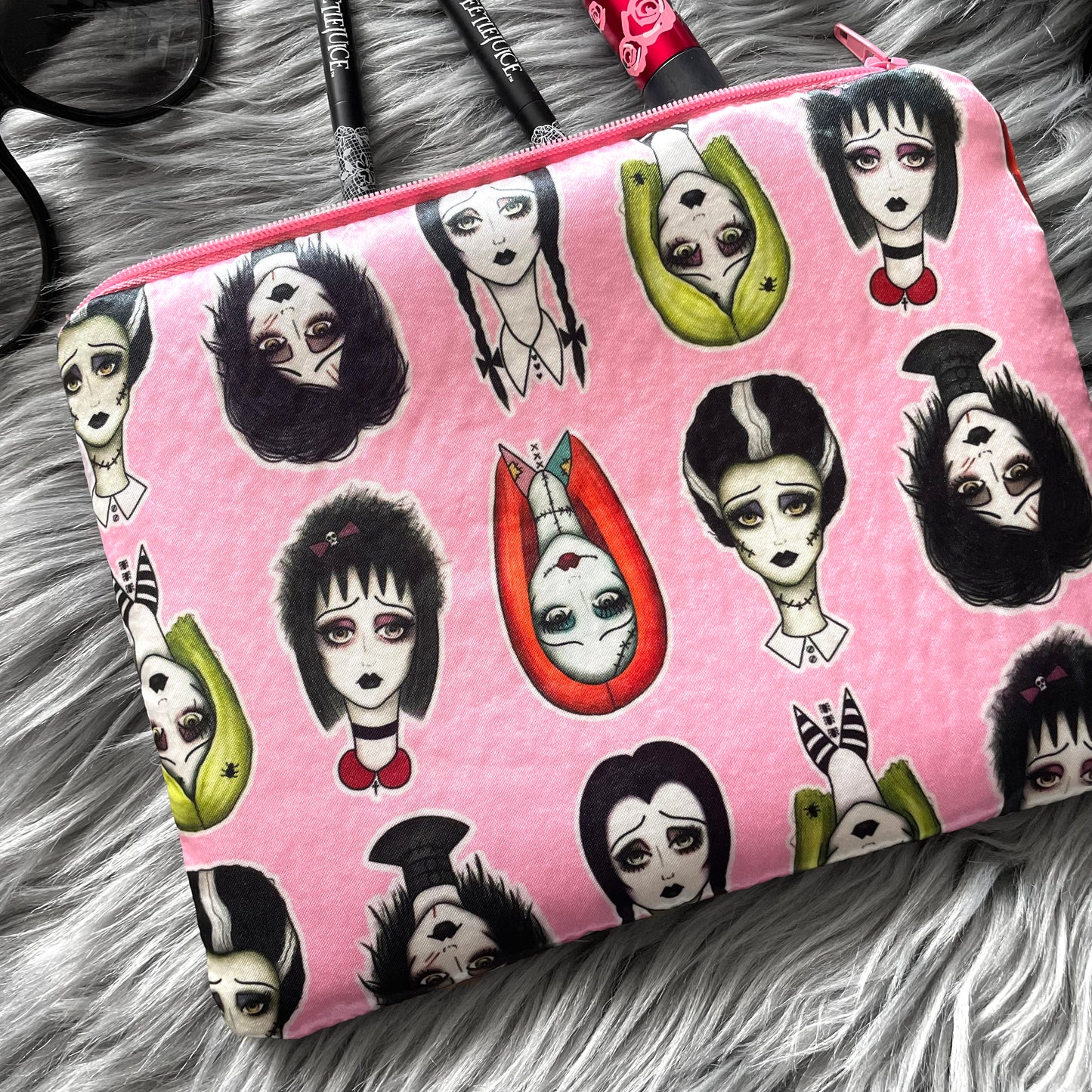 Spooky Girls Cosmetic Bag
