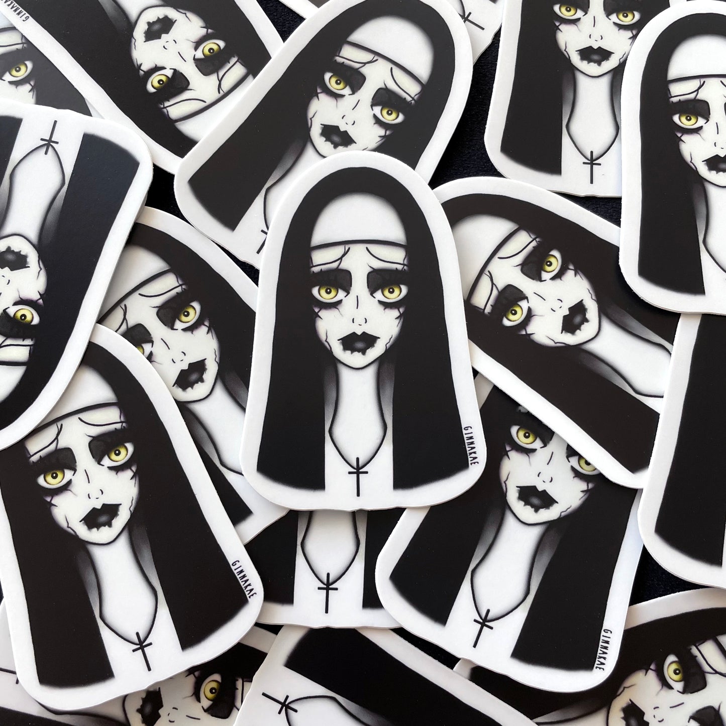 The Nun Print + Sticker