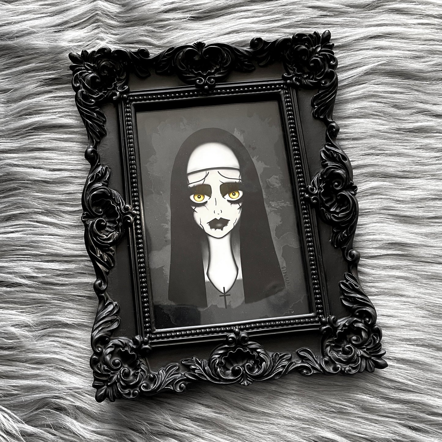 The Nun Print + Sticker