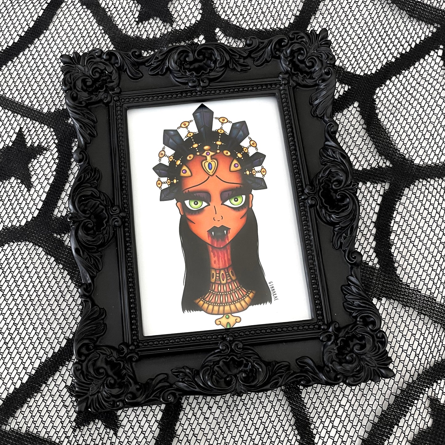 Queen of the Damned Print + Sticker