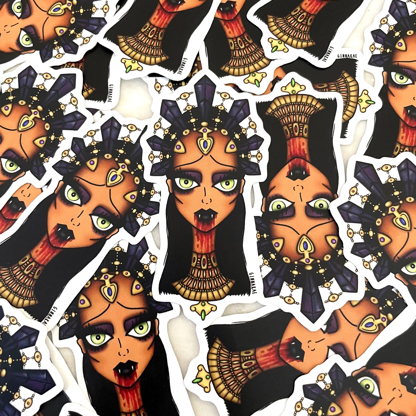 Queen of the Damned Print + Sticker