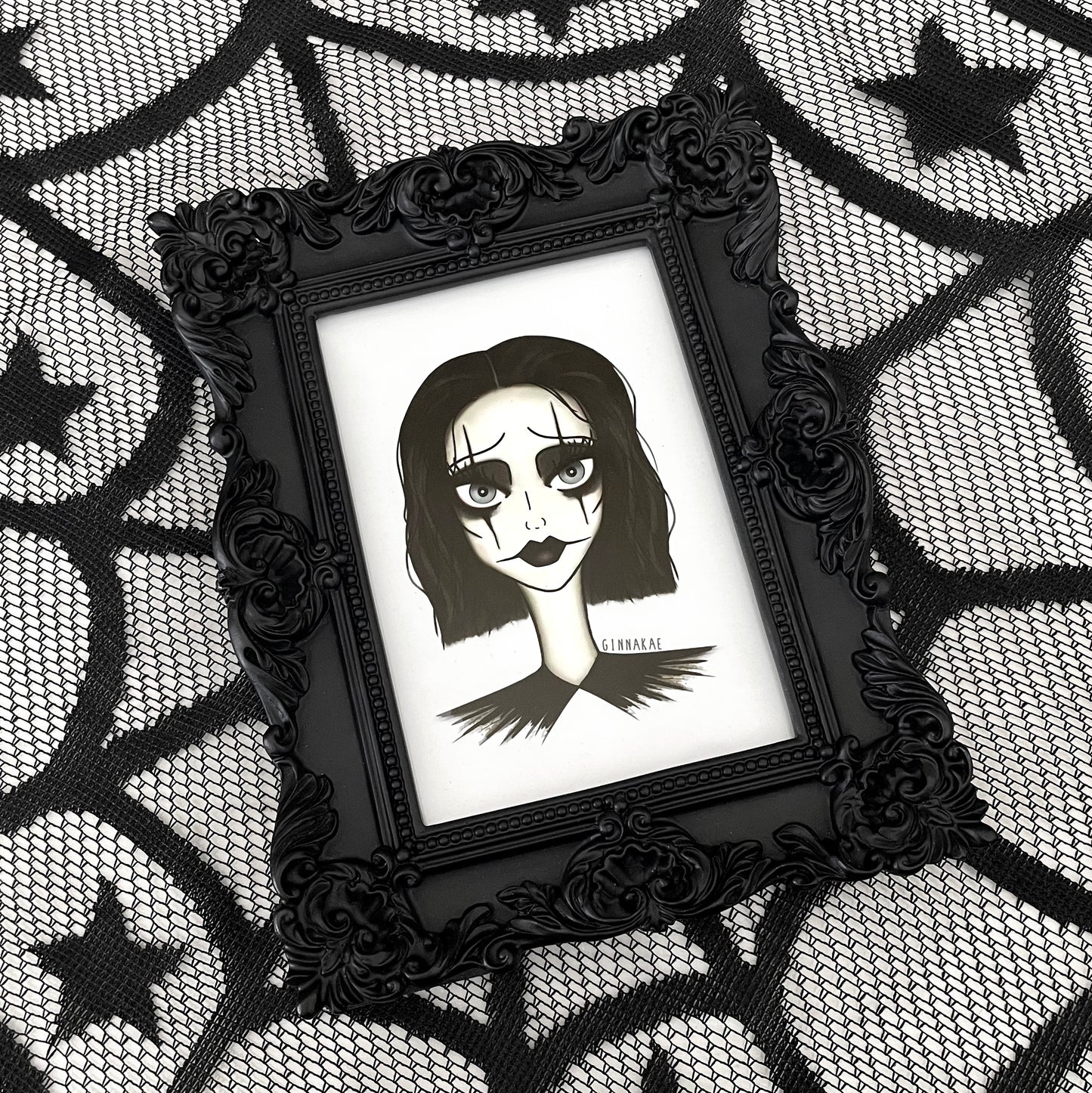 The Crow Print + Sticker