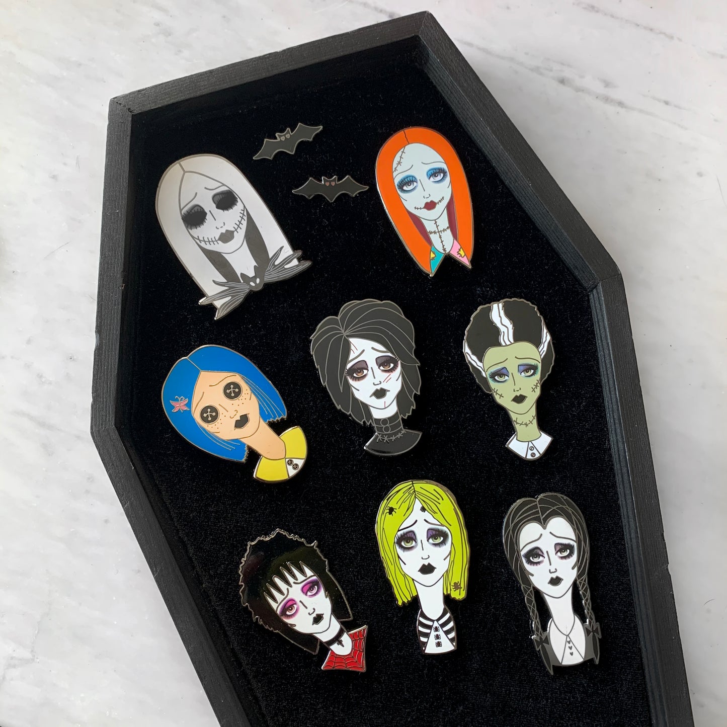 Edie Scissorhands Pin