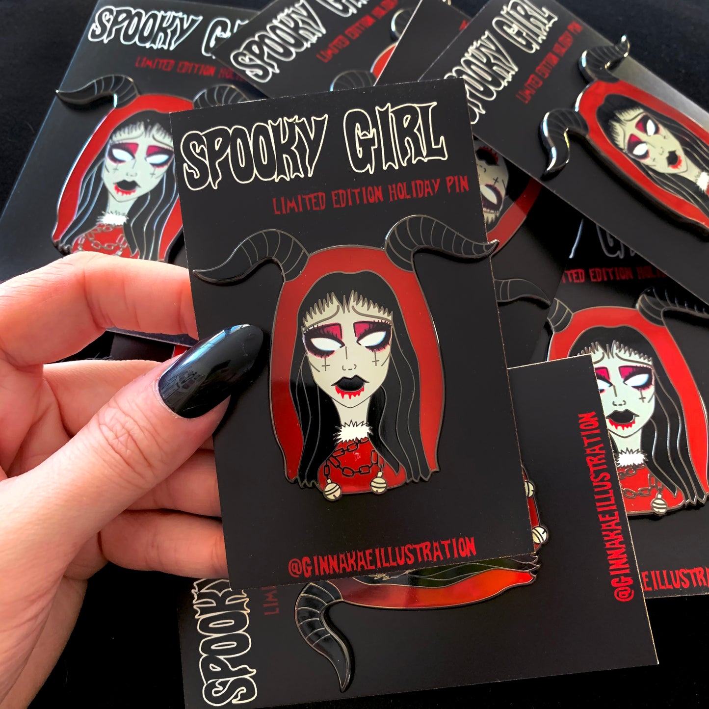 Krampus Pin