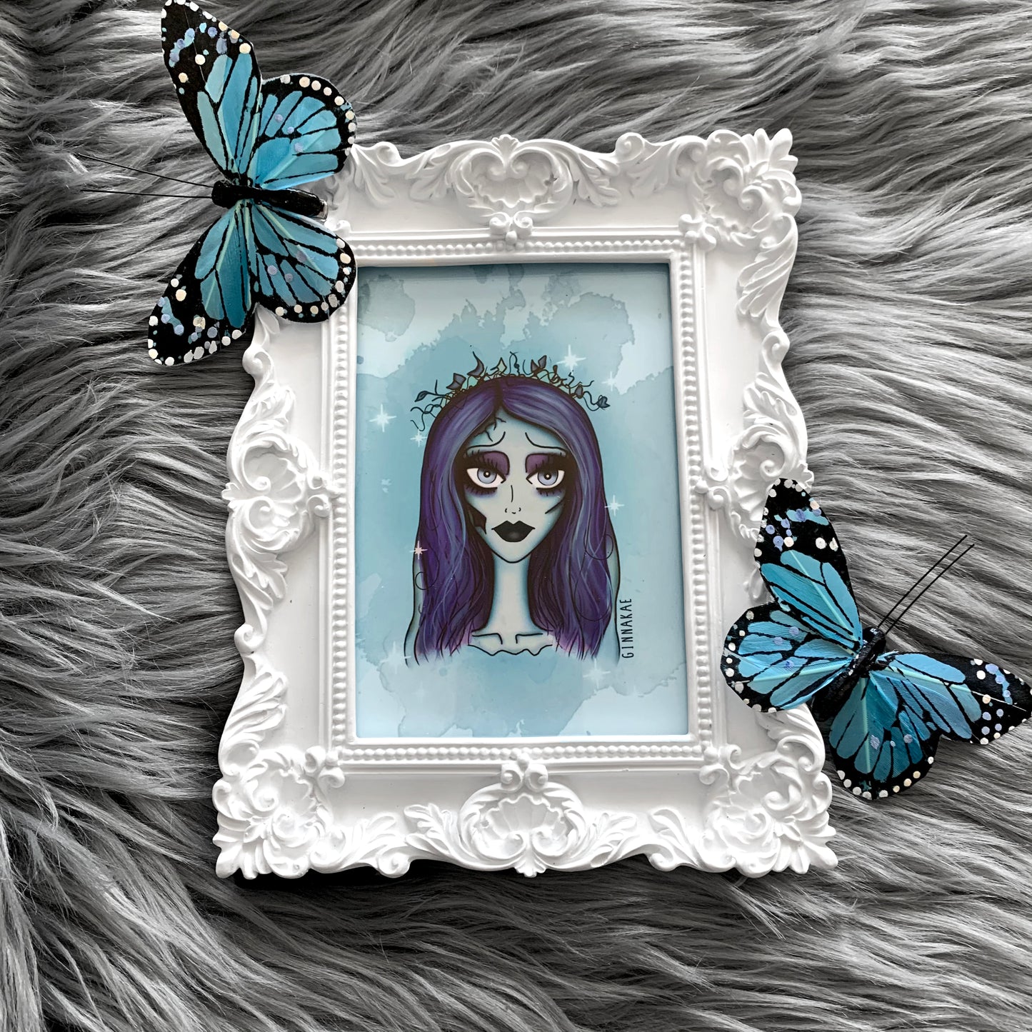 Corpse Bride Print + Sticker