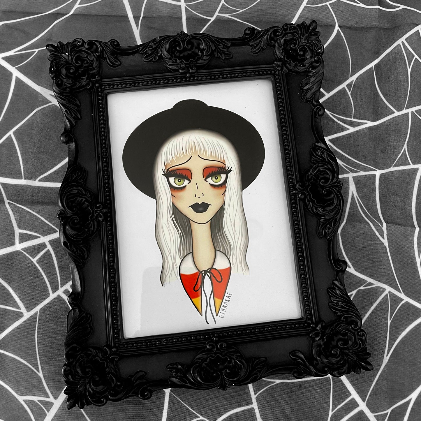 Spooky Collar Ghouls Prints
