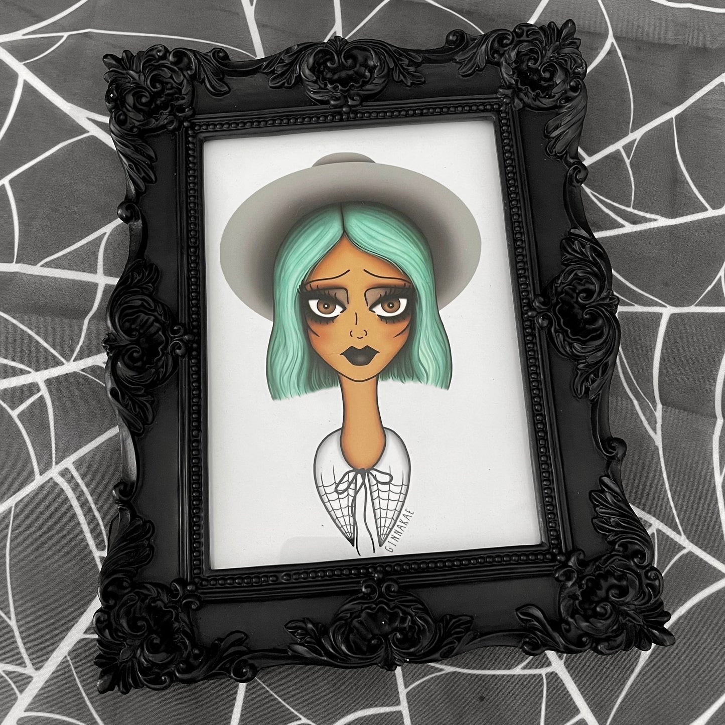 Spooky Collar Ghouls Prints