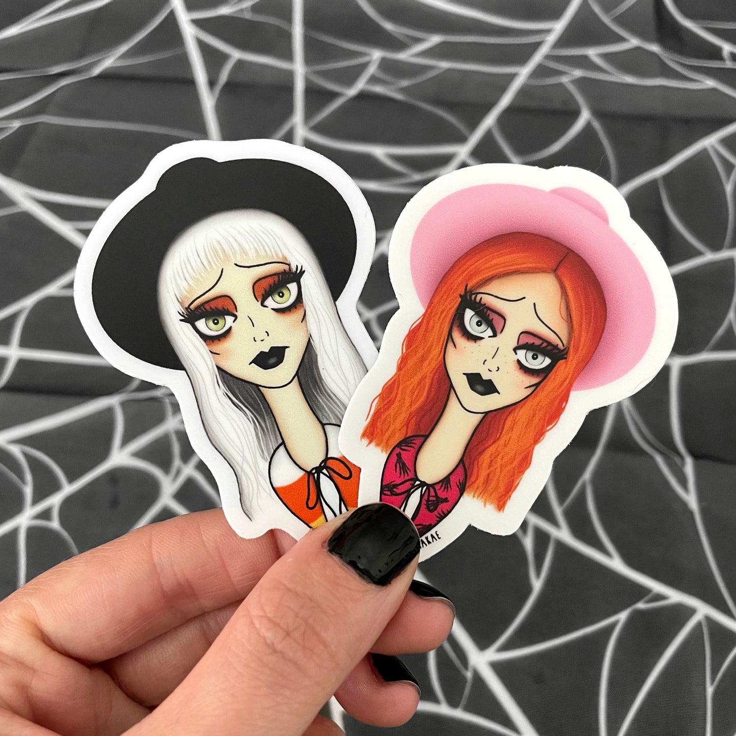 Spooky Collar Ghouls Prints + Stickers