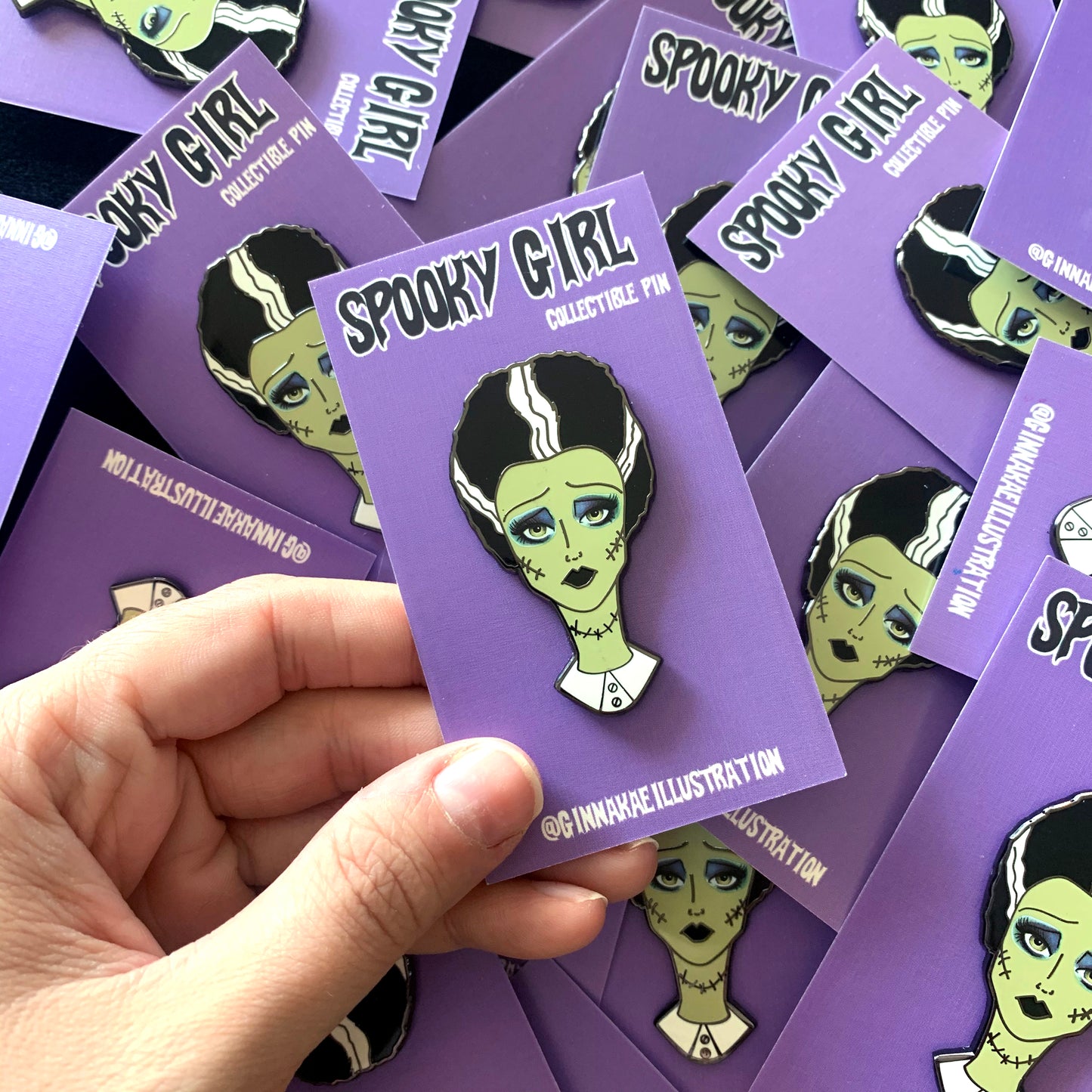 FrankenBabe Pin