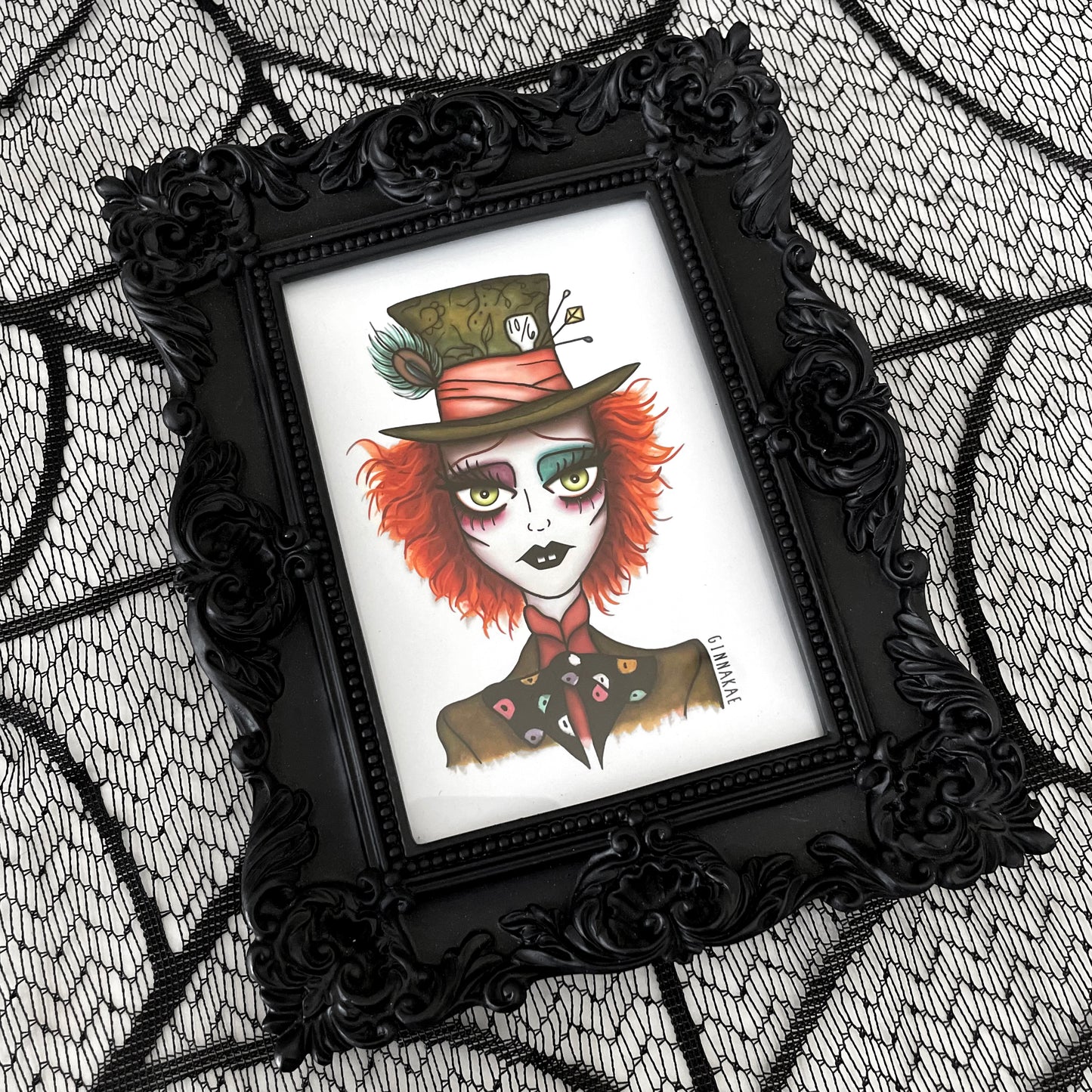 Mad Hatter Print + Sticker