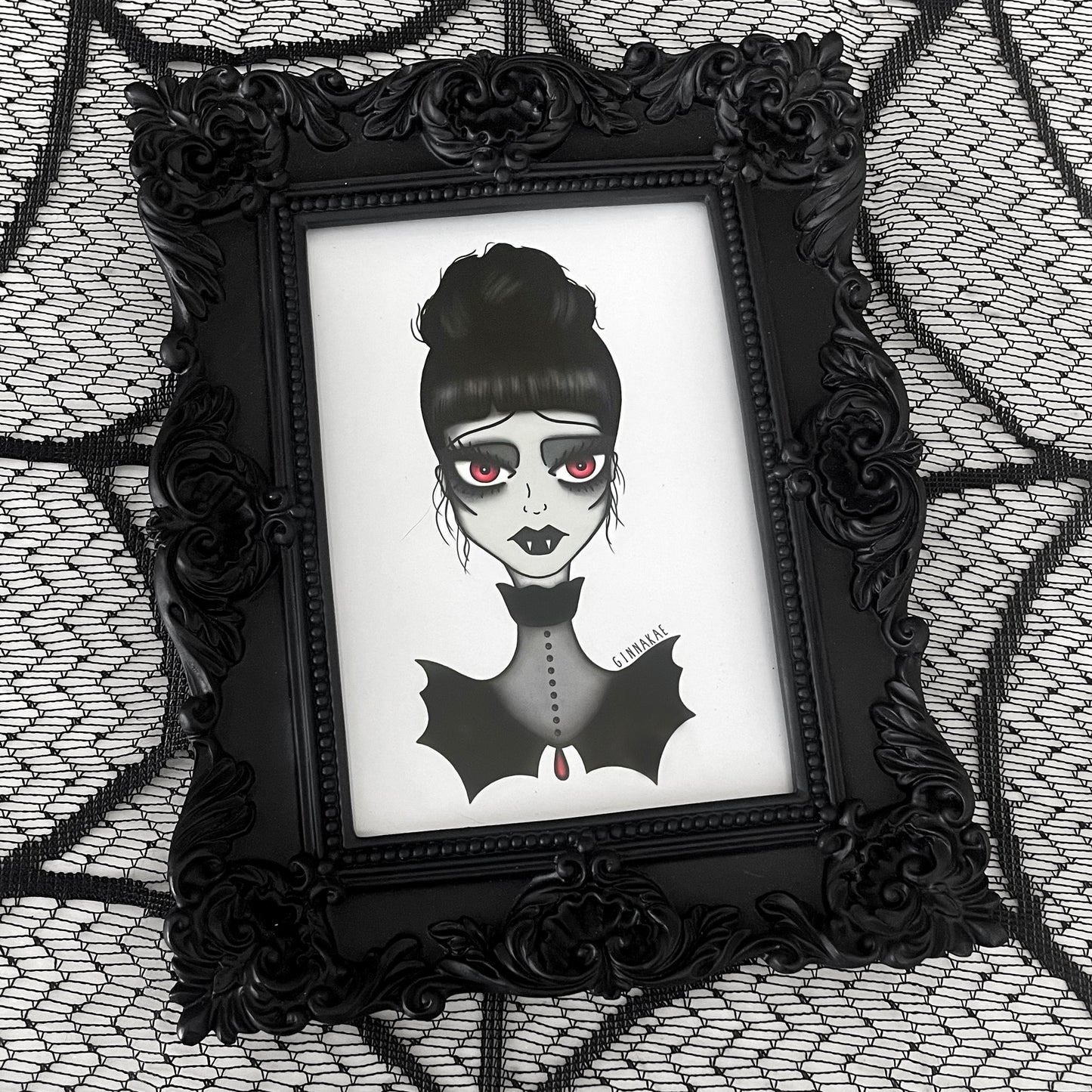 Vamp Babe Print + Sticker
