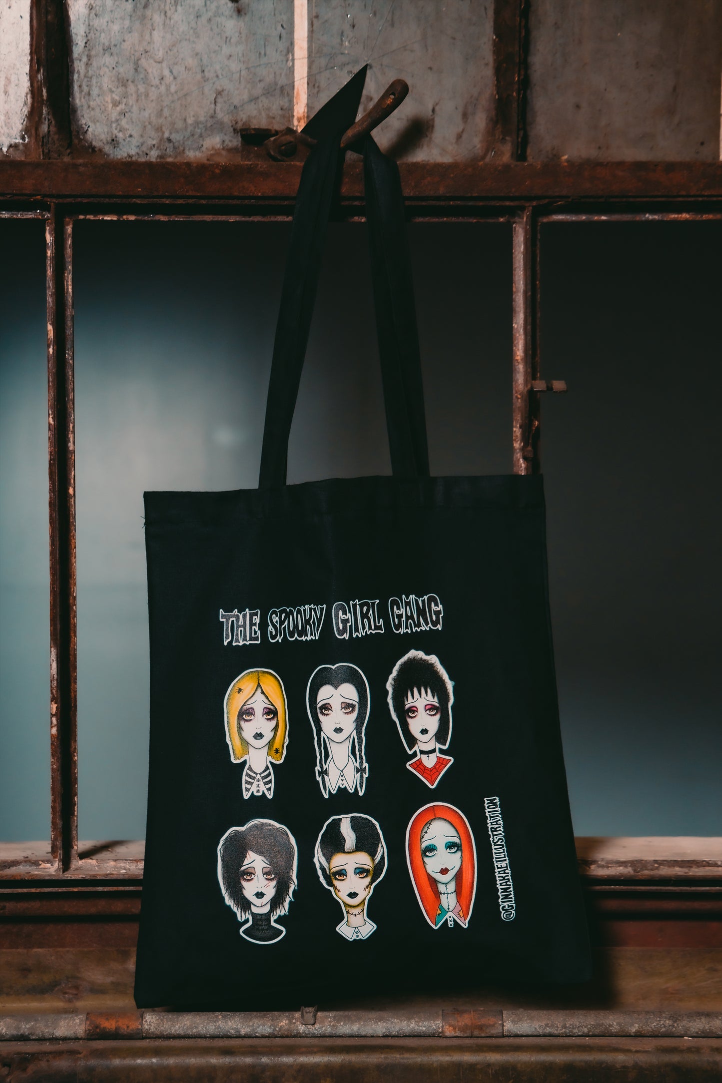 Spooky Girl Gang Tote Bag