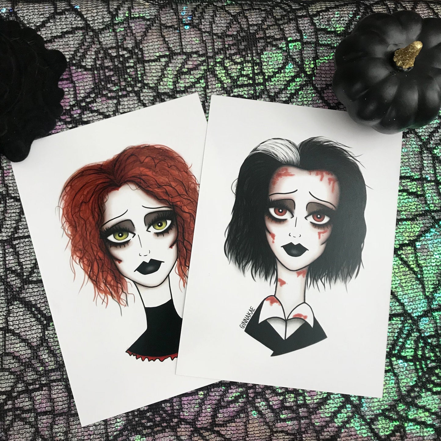 Sweeney Todd & Mrs. Lovett 5x7 Inch Prints
