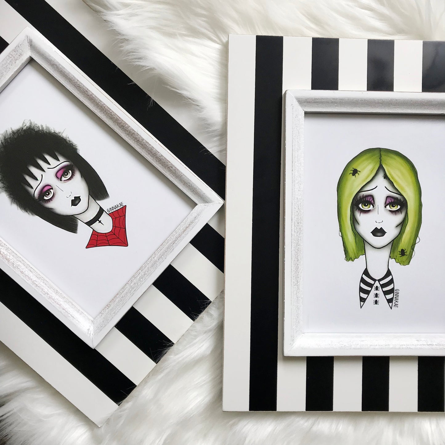 BeetleBabe & Lydia 5x7 Inch Prints