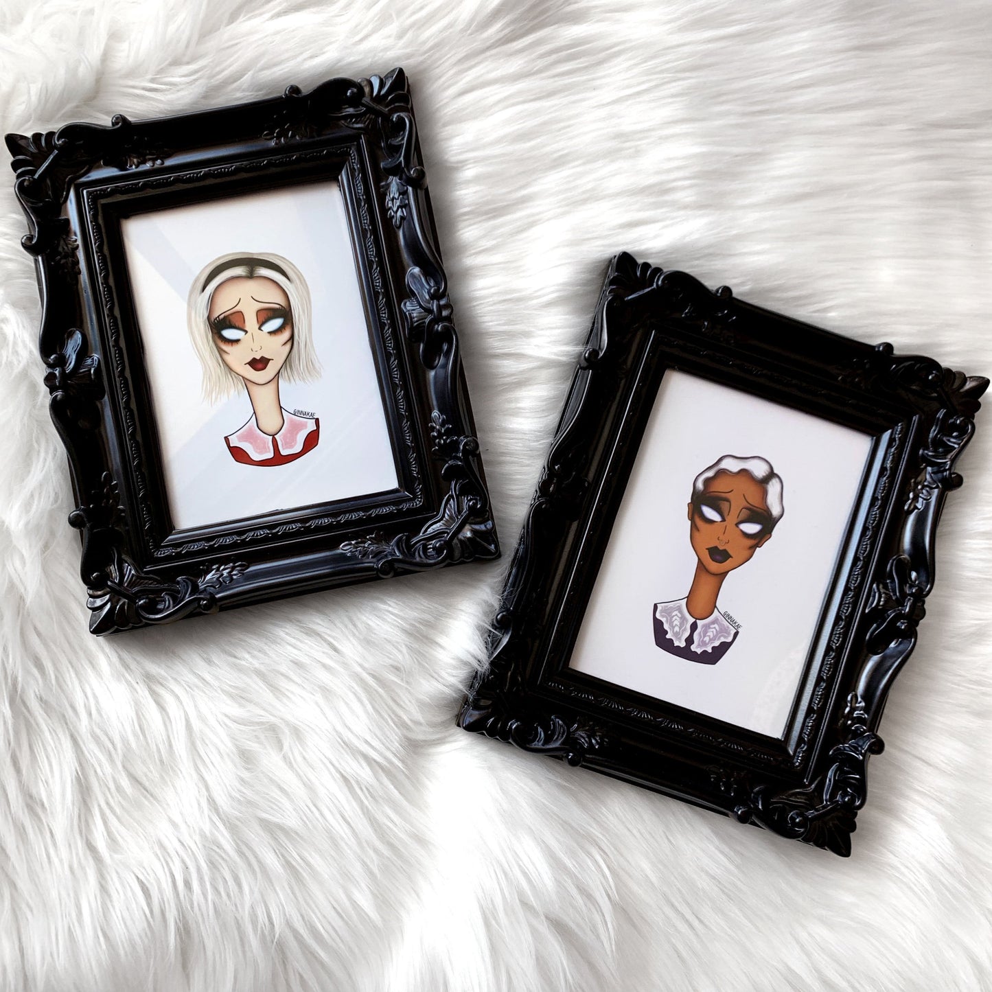 Sabrina Spellman and Prudence Blackwood 5x7 Inch Prints