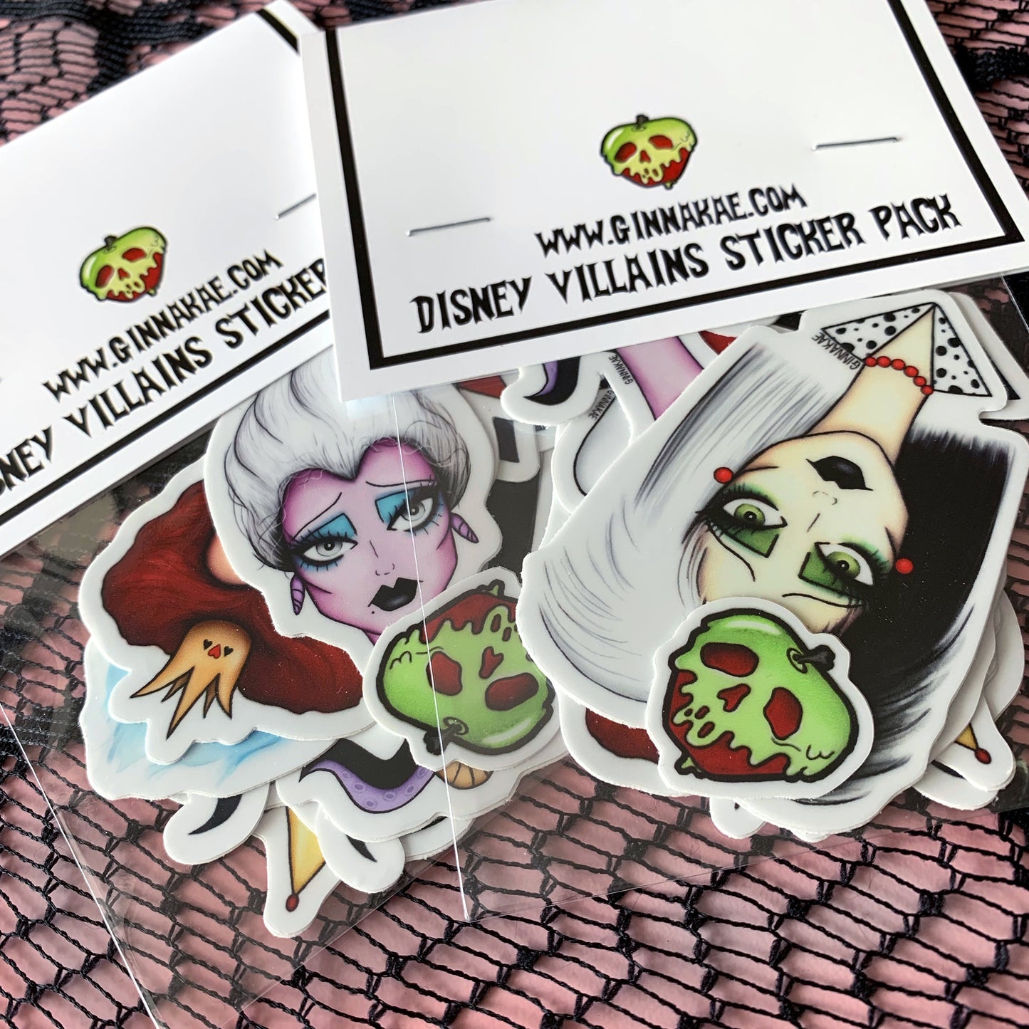 Villains Sticker Pack