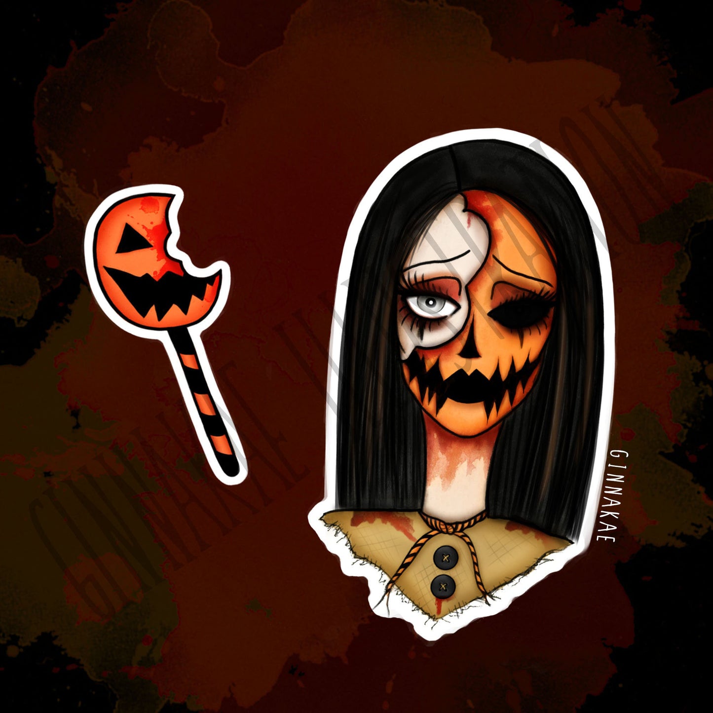 Trick 'r Treat Print + Stickers