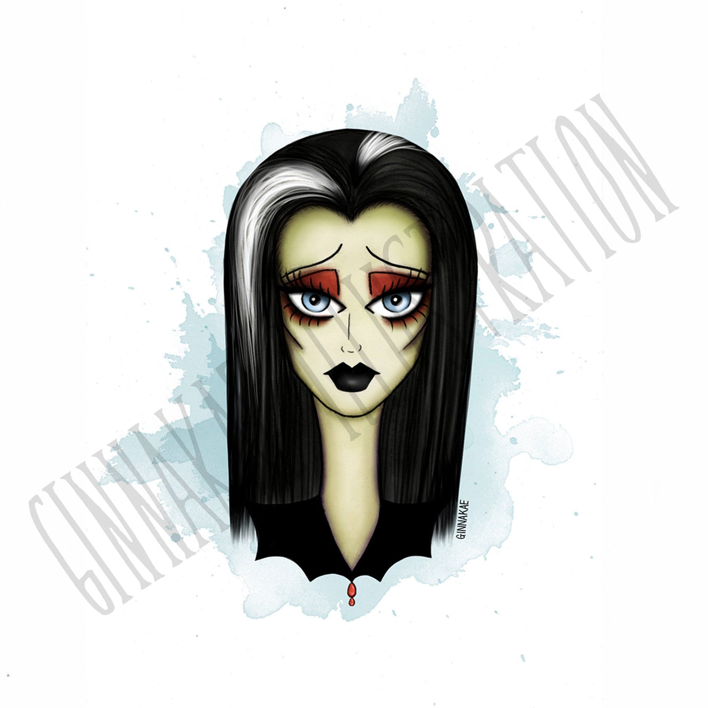 Lily Munster Print + Sticker