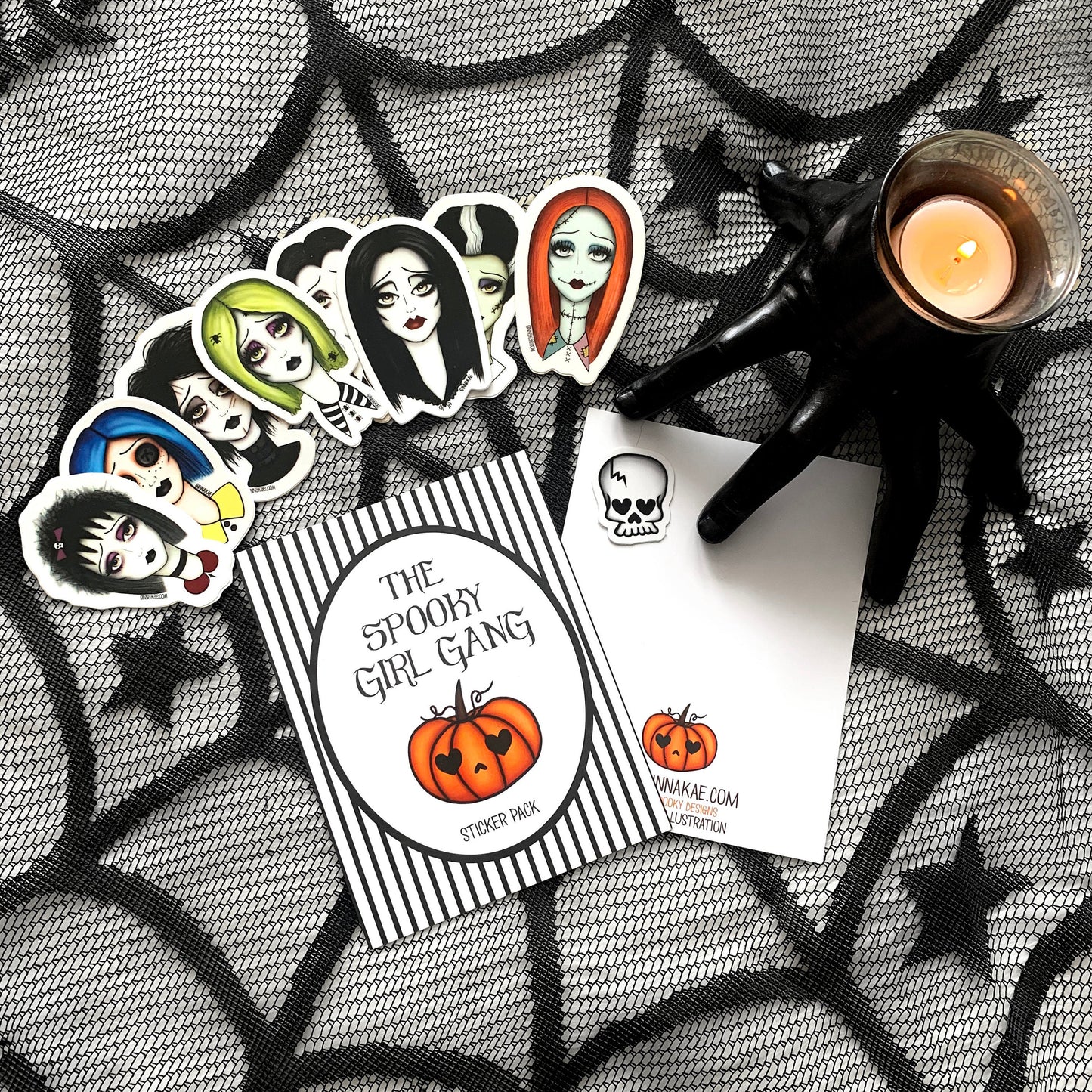 Spooky Girl Gang Sticker Pack