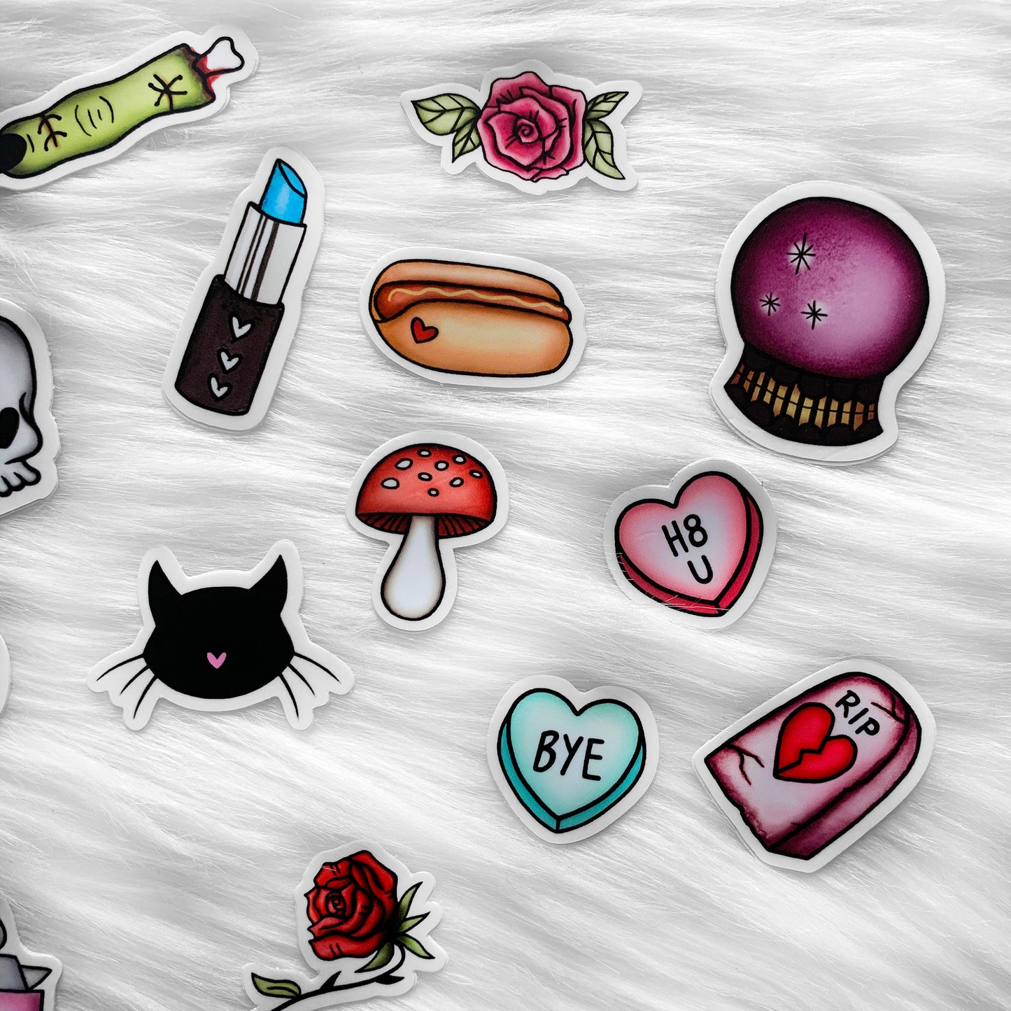 Tiny Mix & Match Stickers (Minimum Purchase of 5 Stickers)