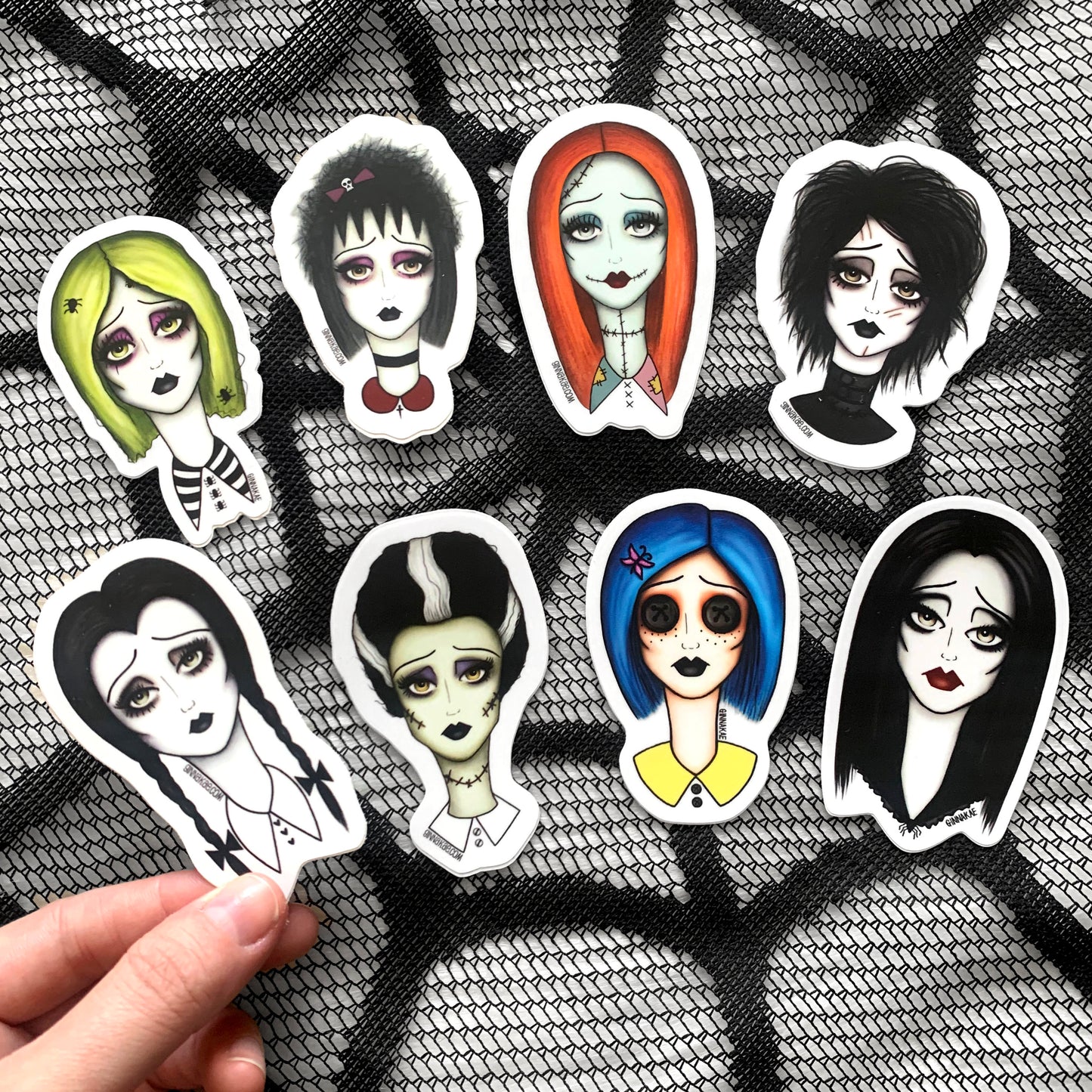 Spooky Girl Gang Sticker Pack