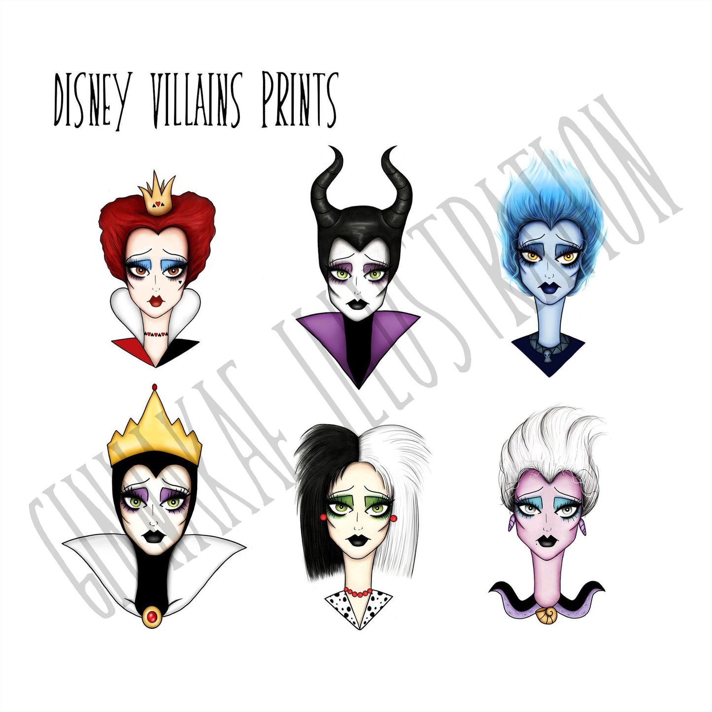 Villains Prints