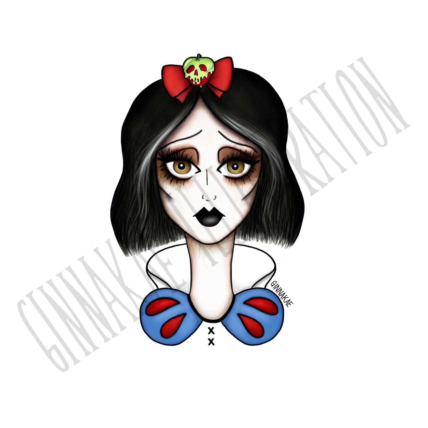 Snow White Print + Sticker