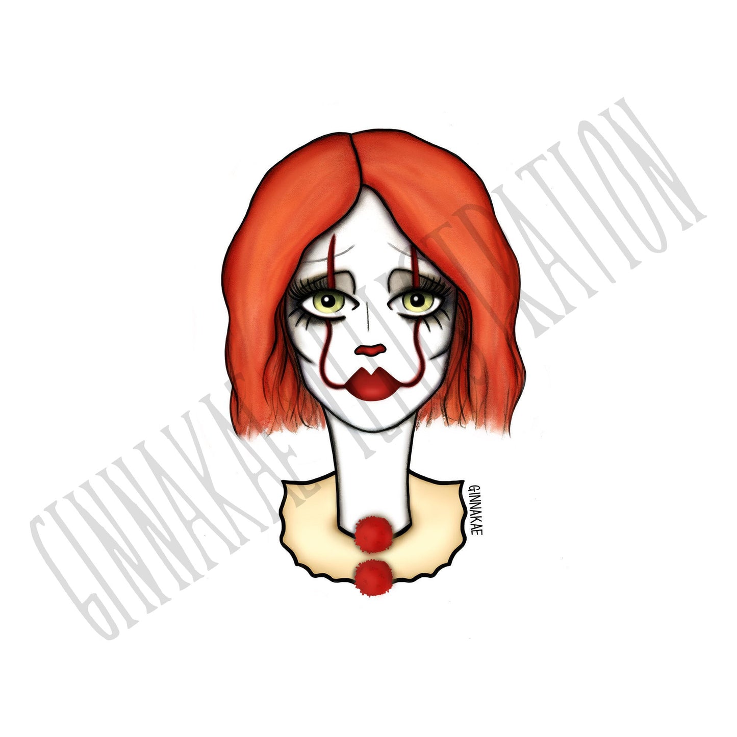 Clown Babe Print