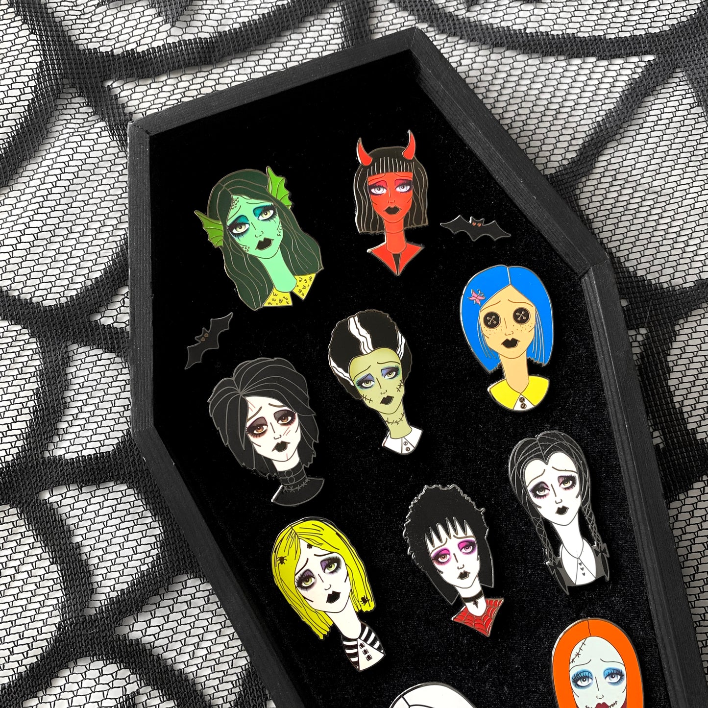 Spooky Girl Pin Mystery Deal (Set of 4)