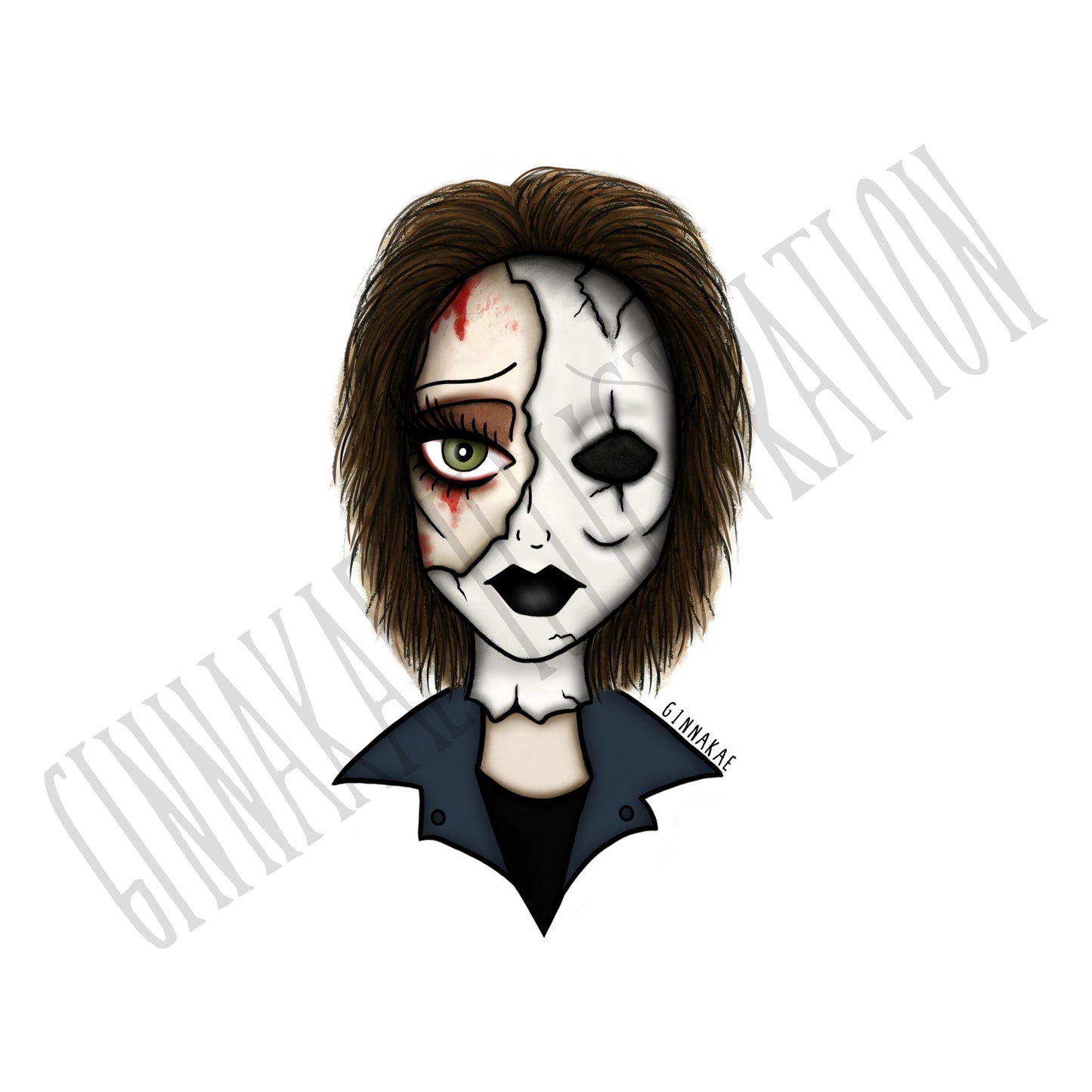 Halloween Babe Print