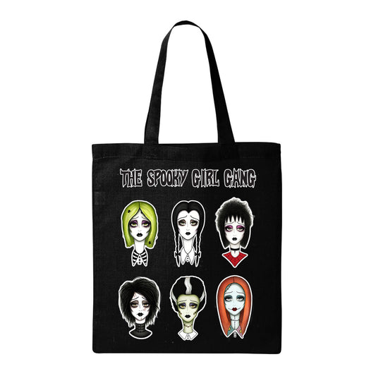 Spooky Girl Gang Tote Bag