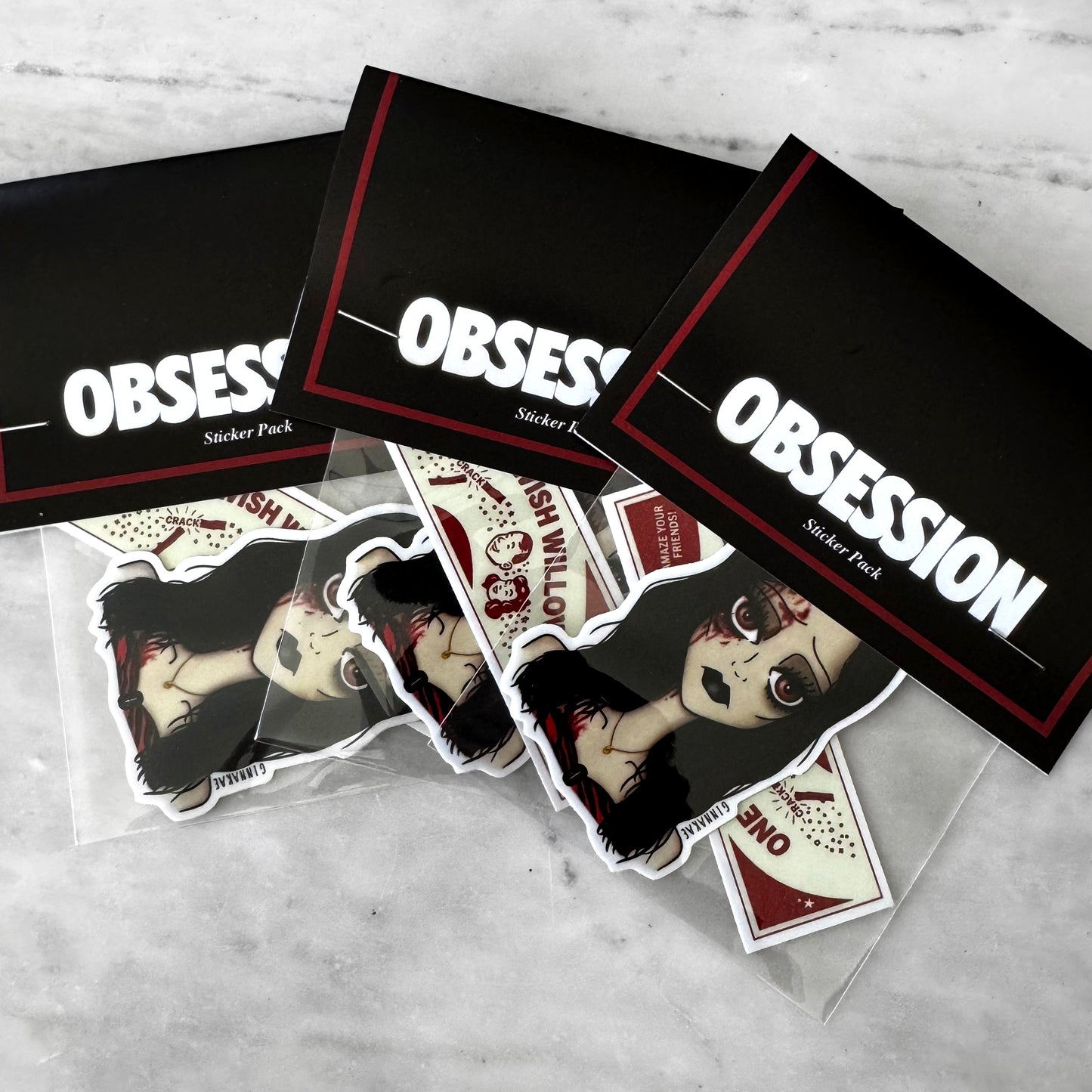 Obsession Sticker Pack