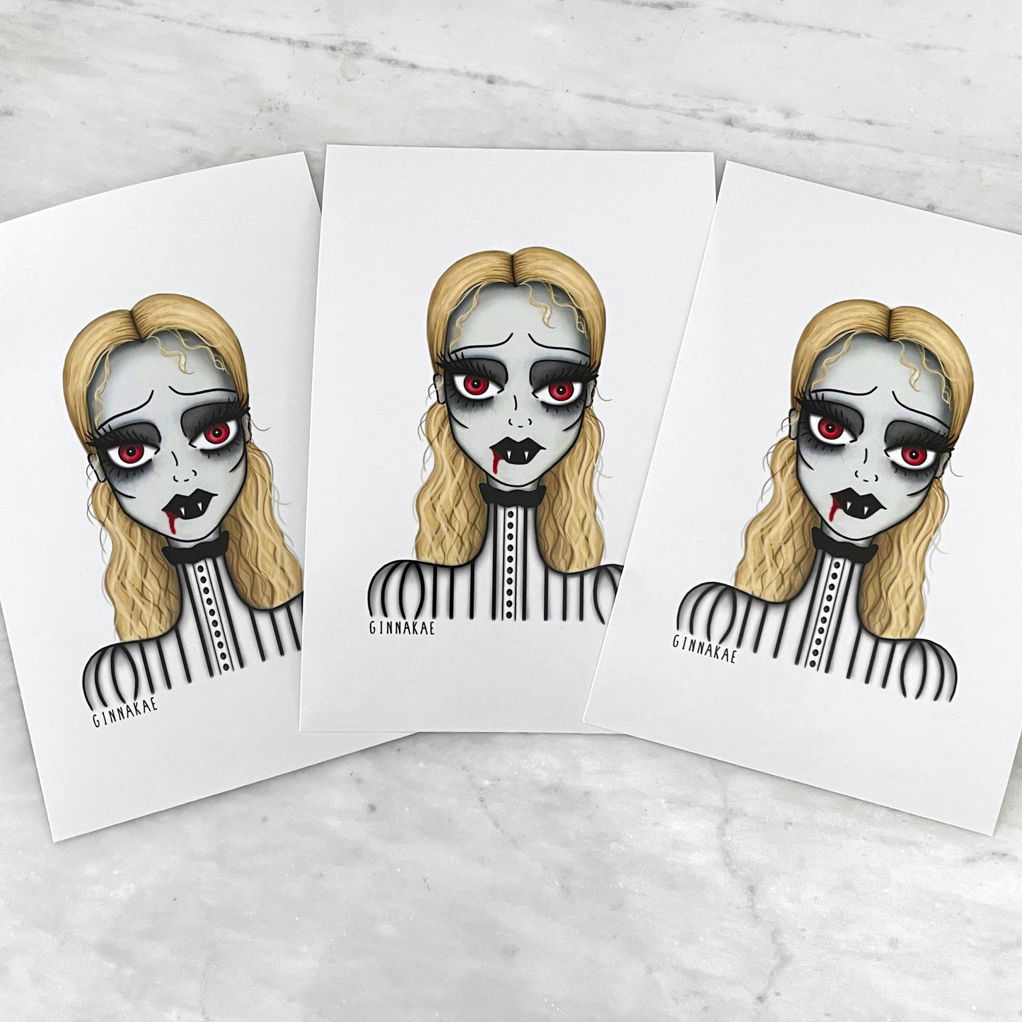 Vamp Babe Print + Sticker