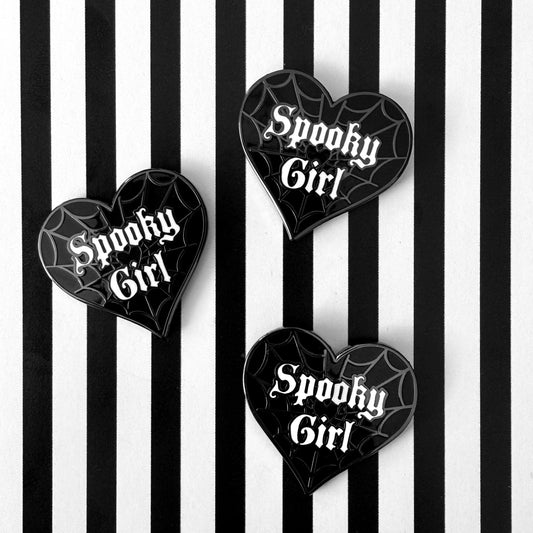 NEW! Spooky Girl Pin